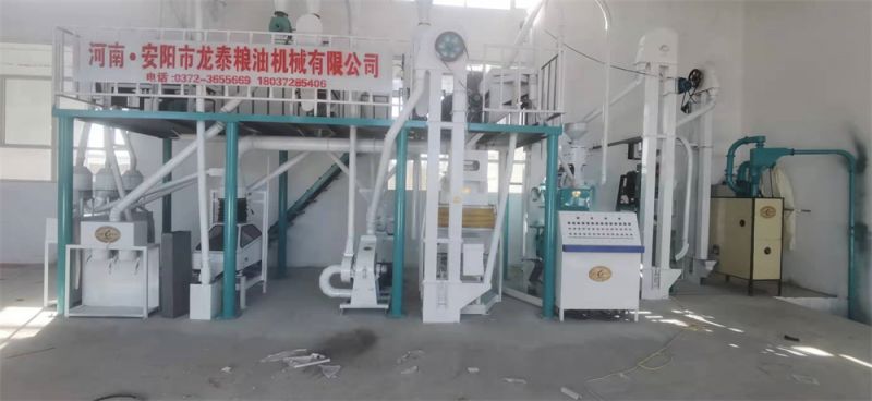 10噸玉米糝、粉聯(lián)產生產線  日產